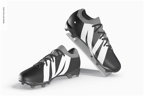 Premium Psd Professional Soccer Shoes Mockup On Holder