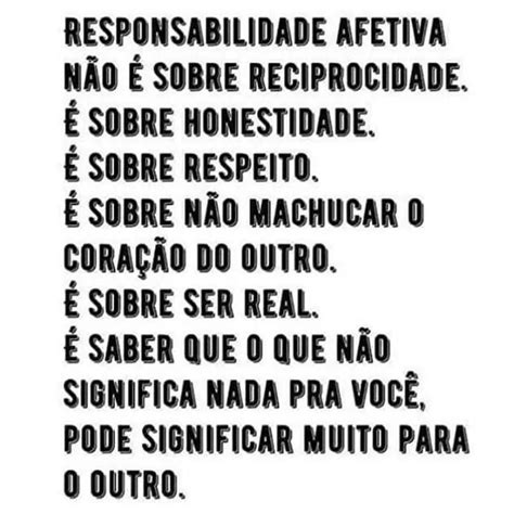 Mensagens De Responsabilidade Afetiva Frases