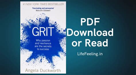 Grit by Angela Duckworth PDF Download | Read – LifeFeeling