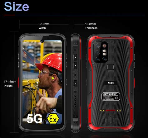 Conquest S Atex G Night Vision Smartphone Ip Waterproof Mp