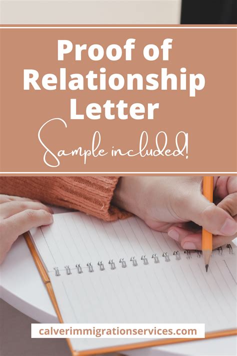 Marriage Proof Of Relationship Letter Sample