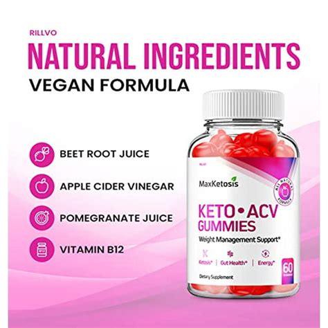 5 Pack Max Ketosis Keto Acv Gummies Max Ketosis Advanced Formula