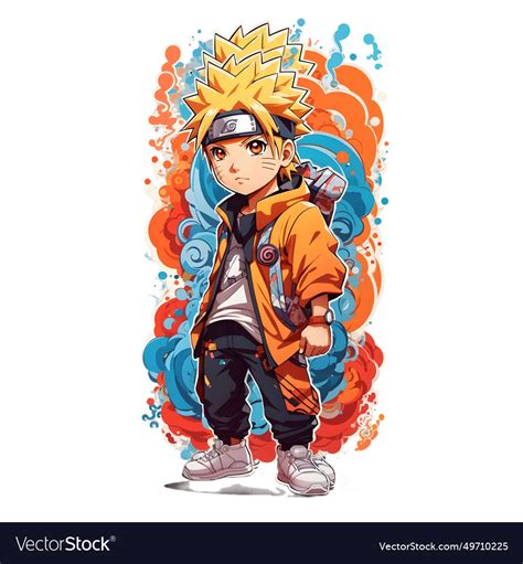 Naruto Royalty Free Vector Image Vectorstock