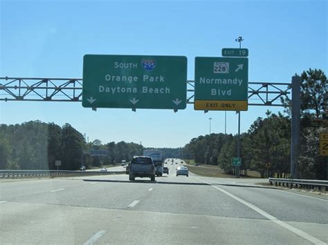 Florida Interstate 295 Outer Loop Cross Country Roads