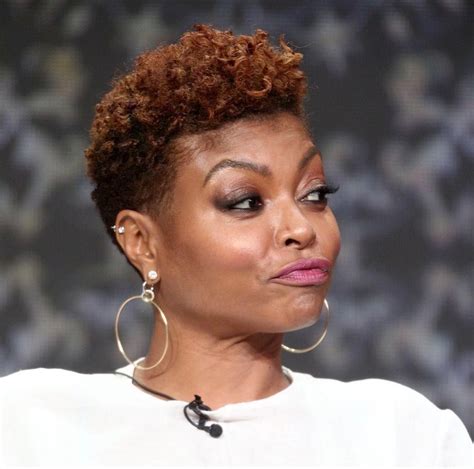 Taraji P Henson Natural Hair