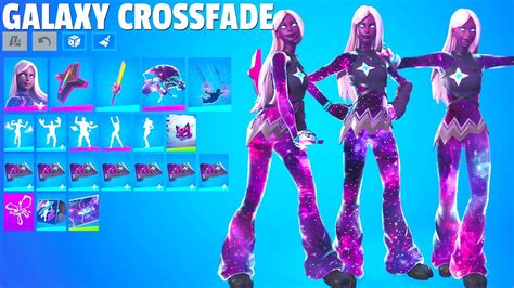 New Galaxy Crossfade Fortnite Skin Hazy Dreambeats Youtube