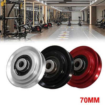 Mm Universal Aluminum Bearing Pulley Wheel Cable Gym Fitness