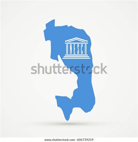 Ingushetia Map United Nations Educational Scientific Stock Vector ...