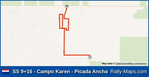 Ss Campo Karen Picada Ancha Stage Map Transchaco Rally