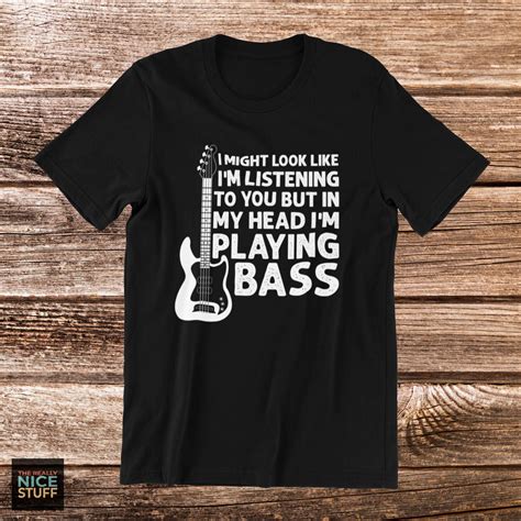 Funny Bassist T Shirt Funny Bass Shirts For Men Bass Player Etsy