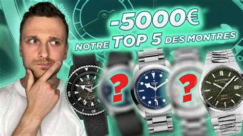 Montres Moins De Avoir Absolument Dans Sa Collection