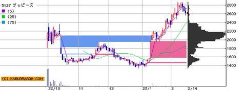 5127 グッピーズのデイトレ銘柄 株価・チャート・企業情報 デイトレードのカタチ