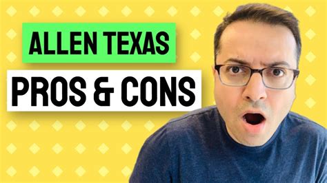 Allen Texas Pros And Cons Youtube