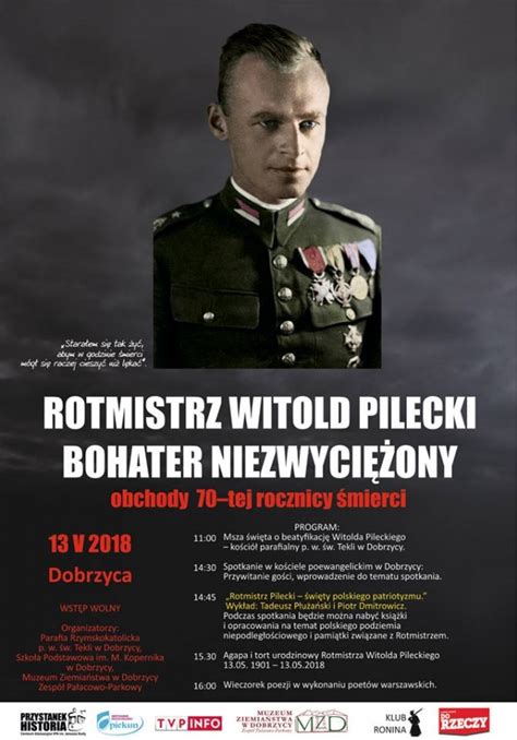 Rotmistrz Pilecki W Dobrzycy Infopleszew Irena Kuczy Ska