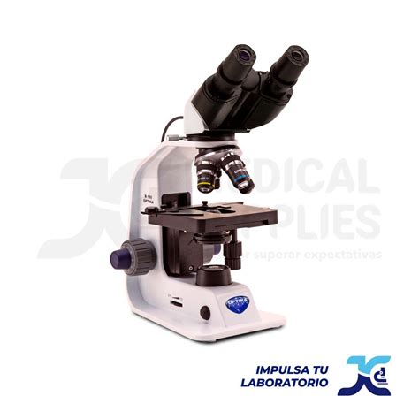 Microscopio Binocular Optika B 159alc Campo Claro