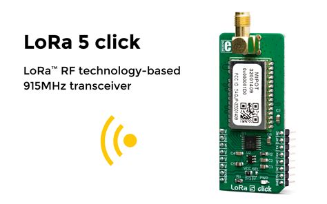 Lora Click Long Range Communication