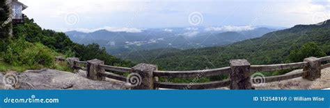 Black Rock Mountain State Park Georgia Overlook Stock Image - Image of ...