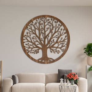 Tree of Life Wall Art, Large Tree of Life Wall Decor, Tree of Life Wood ...