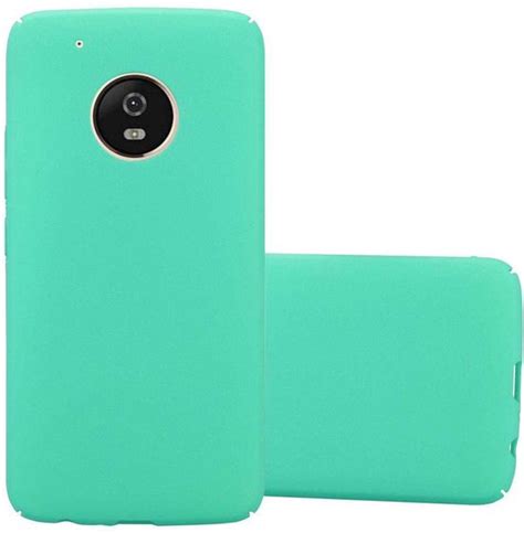 Cadorabo Hoesje Voor Motorola MOTO G5 PLUS In FROSTY GROEN Hard Case