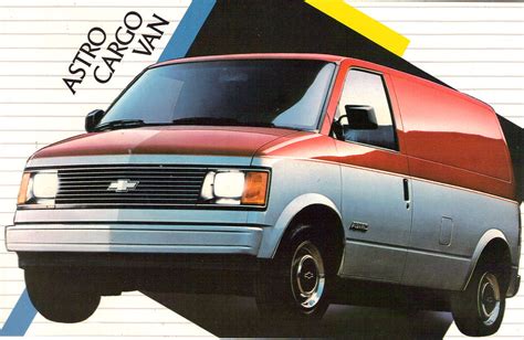 1986 Chevrolet Astro Cargo Van