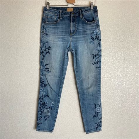 Driftwood Jeans Driftwood Jackie Boho High Rise Floral Embroidered Jean 28 Poshmark