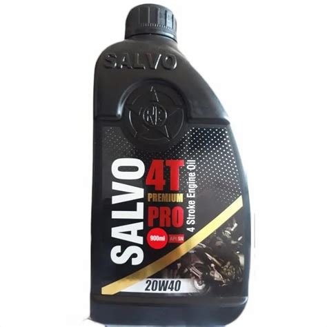 20W 40 Salvo 4 Stroke Engine Oil Bottle Of 900 Ml At Rs 200 Bottle Of