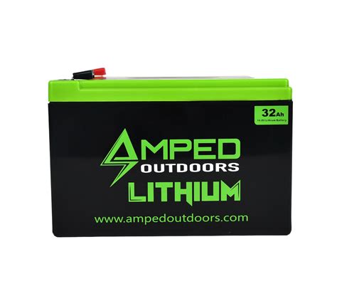 32ah Lithium Battery 148v Nmc With Charger Amped Outdoors