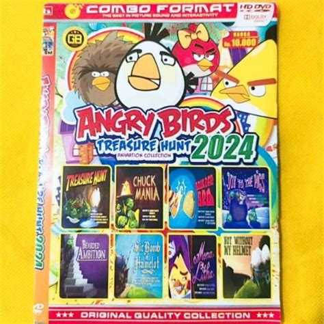 Jual TERLARIS Kaset Dvd Film Angry Bird Film Kartun Animasi Angry