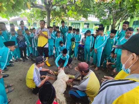 Mts Nurul Jadid Kampar Mengadakan Pembelajaran Berkurban Nurul Jadid