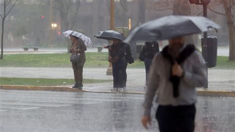 Sigue el alerta meteorológico por lluvias fuertes y tormentas cuáles