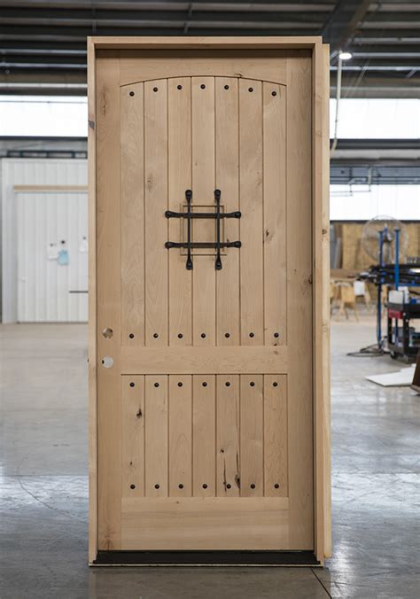 Knotty Alder Rustic Single Door 42x96