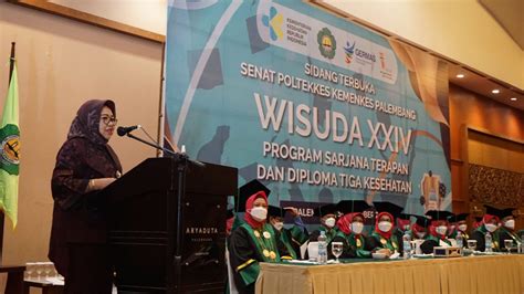 Sidang Senat Terbuka Poltekkes Kemenkes Palembang Wisuda Ke Xxiv Tahun