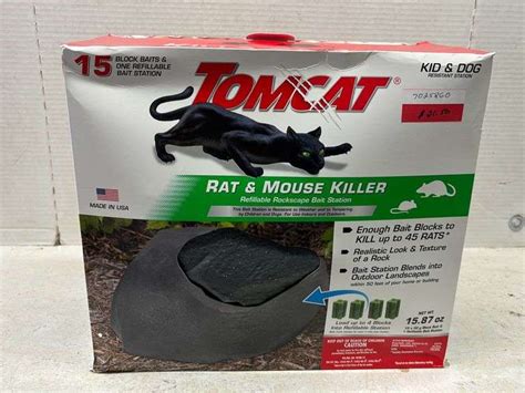 Rat And Mouse Killer Refillable Rockscape Bait Station Isabell Auction