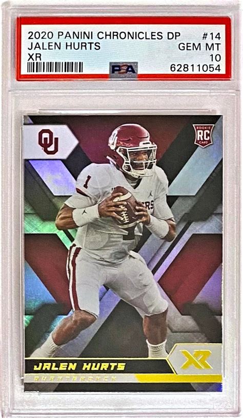 Jalen Hurts 2020 Panini Chronicles Draft Picks Oklahoma Sooners