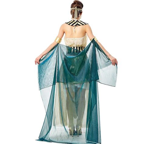 Deluxe Cleopatra Costume Sexy Women Ancient Egyptian Pharaoh Clothing