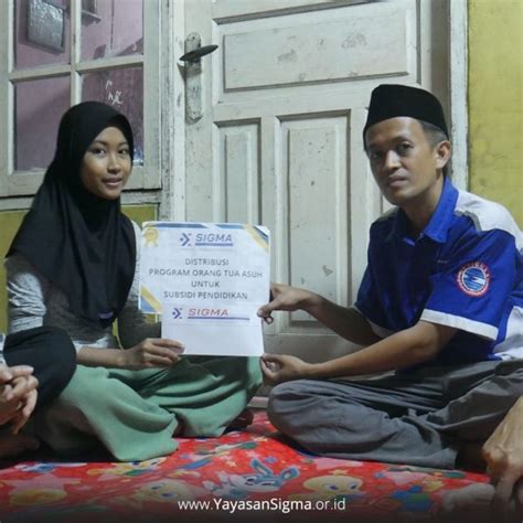 Bantuan Subsidi Pendidikan Program Kaka Dan Orang Tua Asuh Kepada Para