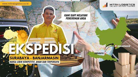 Ekspedisi Surabaya Banjarmasin Murah Mitralogistics