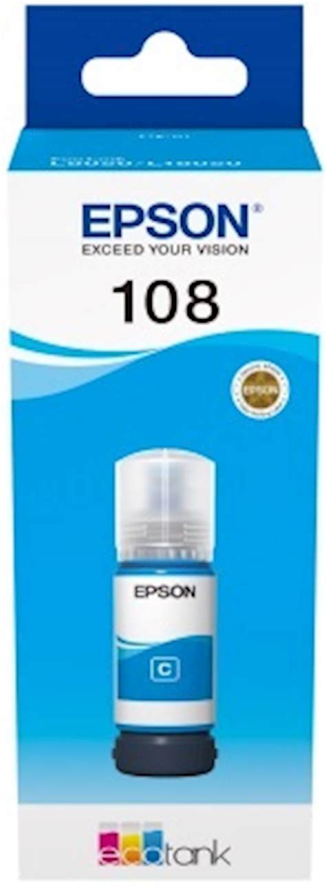 Tinta Epson 108 EcoTank Cyan EKstore