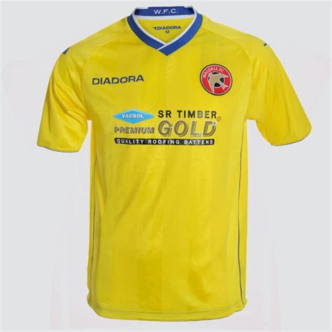 New Walsall FC Third Kit 12/13- Diadora Yellow Walsall 3rd Shirt 2012-2013 | Football Kit News ...