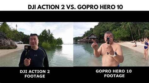 DJI ACTION 2 VS GOPRO HERO 10 UNDERWATER VLOG TEST YouTube