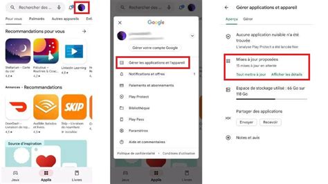 Comment Faire Les Mises Jour De Ses Applications Sur Android Et Ios