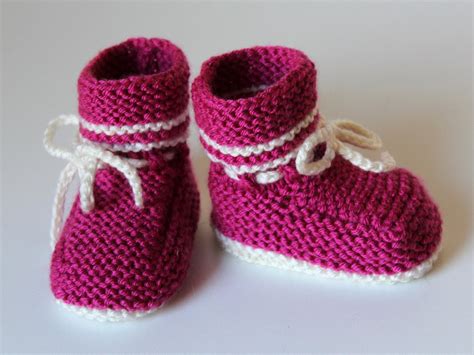 Strickanleitung Babyschuhe F R Anf Nger Geeignet