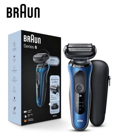 Braun Electric Razor Series 6 6020s SensoFlex Electric Foil Shaver