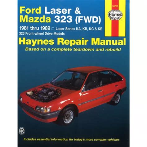 Ford Laser Mazda 323 Fwd 1981 1989 Reparaturanleitung Werkst