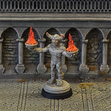 FS10b – Demon Statue II – Otherworld Miniatures