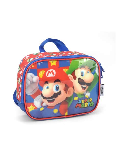 Lancheira T Rmica Infantil Escolar Super Mario La Mo Nintendo