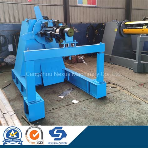 5t 8t 10t Hydraulic Uncoiler Decoiler For Metal Coils From Nexus Machinery