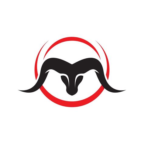 Bull head logo images 14889320 Vector Art at Vecteezy