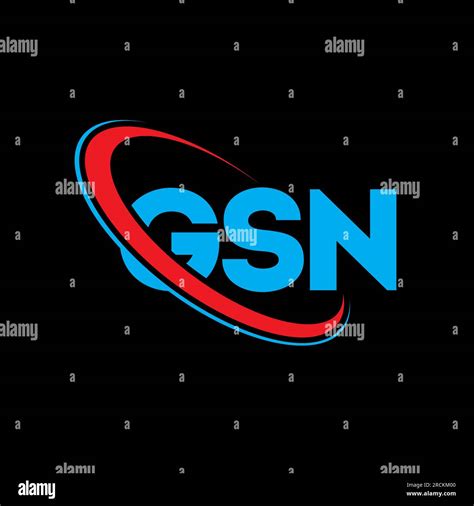 GSN logo. GSN letter. GSN letter logo design. Initials GSN logo linked ...