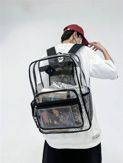 Sac Dos Transparent En Gel E Nouveau Style Cor En En Pvc Tanche